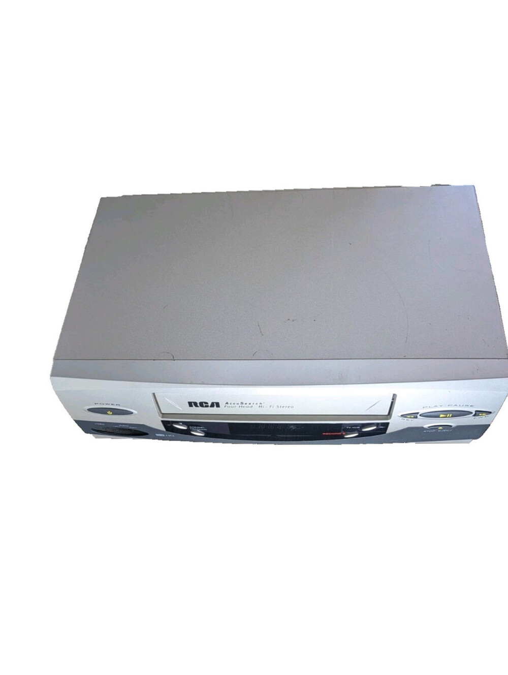 RCA VR637HF VCR VHS Player Recorder 4 Head Hi-Fi Stereo Tested